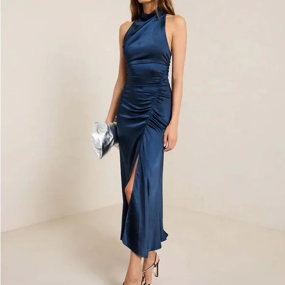 A.L.C. Women’s Inez Satin Dress - Picture 3 of 6